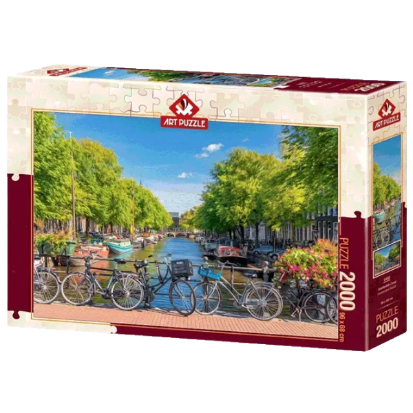 Puzzle Art Puzzle Amsterdam Canal 15+/ Количество деталей: 2000 photo 1
