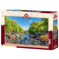 Puzzle Art Puzzle Amsterdam Canal 15+/ Numărul de piese: 2000