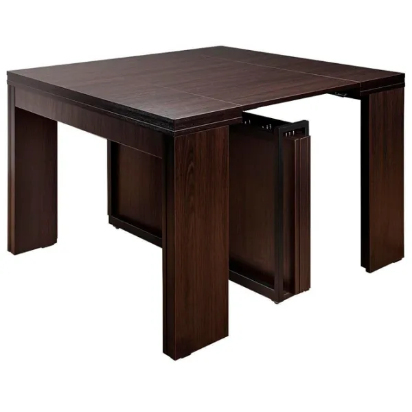 Masă de bucătărie extensibilă Flat Console 5in1 PAL/ Brown photo 2 Masă de bucătărie extensibilă Flat Console 5in1 PAL/ Brown photo 2
