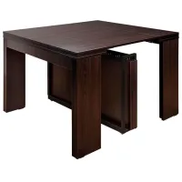 Masă de bucătărie extensibilă Flat Console 5in1 PAL/ Brown photo 2