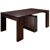 Masă de bucătărie extensibilă Flat Console 5in1 PAL/ Brown photo 3