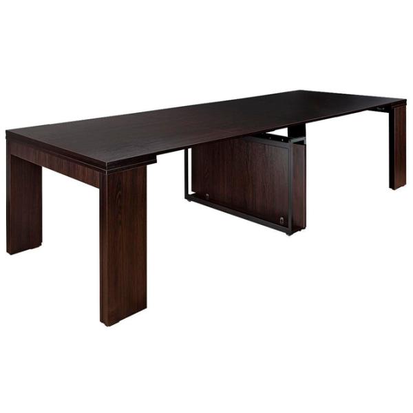 Masă de bucătărie extensibilă Flat Console 5in1 PAL/ Brown photo 5 Masă de bucătărie extensibilă Flat Console 5in1 PAL/ Brown photo 5