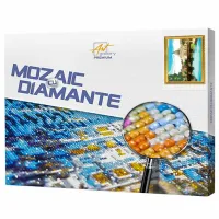 Mozaic Art Galery Premium Râul azuriu in oraș  / 