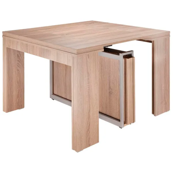 Masă de bucătărie extensibilă Flat Console 5in1 PAL/ Stejar Bardolino photo 2 Masă de bucătărie extensibilă Flat Console 5in1 PAL/ Stejar Bardolino photo 2