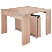 Masă de bucătărie extensibilă Flat Console 5in1 PAL/ Stejar Bardolino photo 2