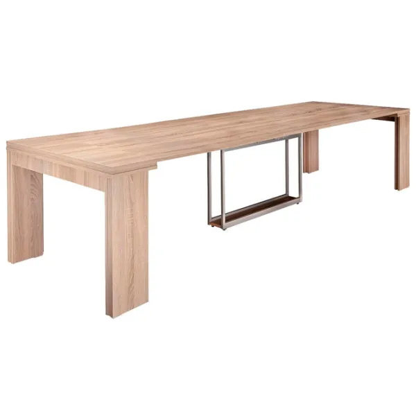 Masă de bucătărie extensibilă Flat Console 5in1 PAL/ Stejar Bardolino photo 4 Masă de bucătărie extensibilă Flat Console 5in1 PAL/ Stejar Bardolino photo 4