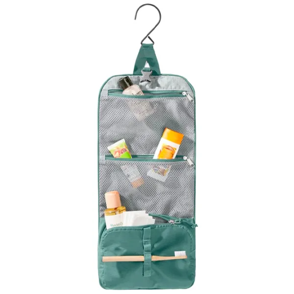 Гигиеническая сумка Deuter Wash Bag I Зеленый / Полиамид photo 2 Гигиеническая сумка Deuter Wash Bag I Зеленый / Полиамид photo 2