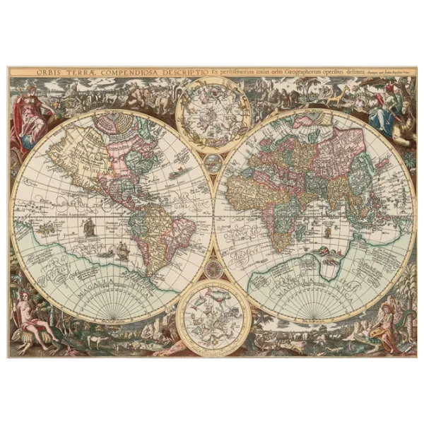 Puzzle Art Puzzle World Map 8+/ Количество деталей: 260 photo 2
