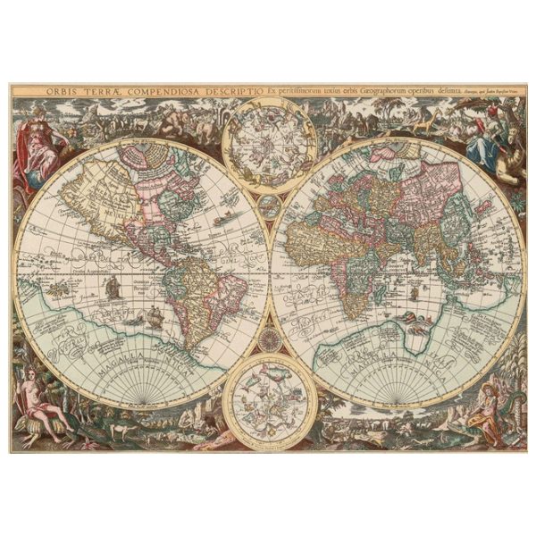Puzzle Art Puzzle World Map 8+/ Количество деталей: 260 photo 2