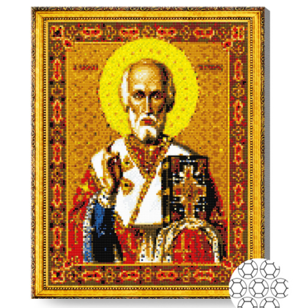 Mozaic Art Galery Premium Icoana Sfantul Nicolae   /  photo 2 Mozaic Art Galery Premium Icoana Sfantul Nicolae   /  photo 2