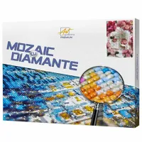 Mozaic Art Galery Premium Cartea si flori roz   / 