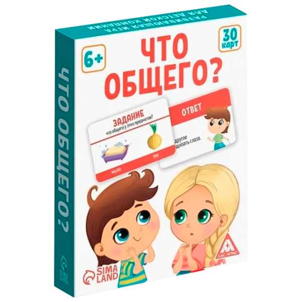 Настольная игра Las Igras Что общего? 6+/ Развитие photo 1