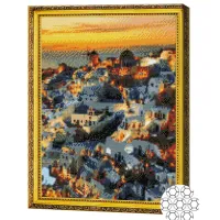 Мозайка Art Galery Premium Santorini la apus / photo 2