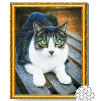 Мозайка Art Galery Premium Pisica cu ochi verzi / photo 2