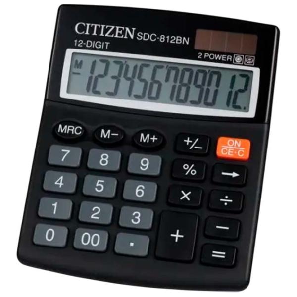 Calculatoare de birou Citizen SDC-812BN Pentru contabilitate /  photo 1