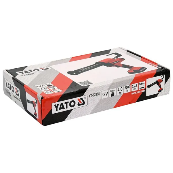 Pistol pentru silicon Yato YT-82888 Red photo 5