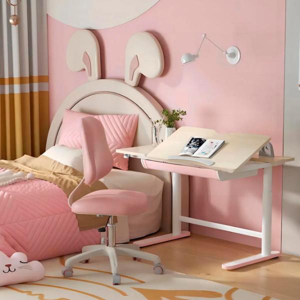 Masă de birou Flat UPGRADE PAL/ Pink photo 5 Masă de birou Flat UPGRADE PAL/ Pink photo 5