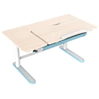 Офисный стол Flat UPGRADE ДСП/ Синий