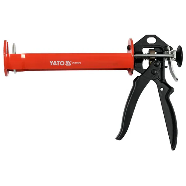 Pistol pentru silicon Yato YT-67570 Red photo 1