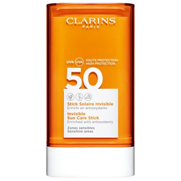 Stick de protecție solară CLARINS Invisible Sun Care Stick Orange /  photo 1 Stick de protecție solară CLARINS Invisible Sun Care Stick Orange /  photo 1
