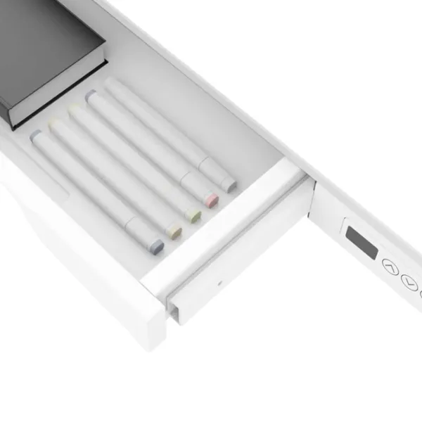 Masă de birou Flat UPGRADE SMART PAL/ White photo 4 Masă de birou Flat UPGRADE SMART PAL/ White photo 4