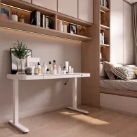 Masă de birou Flat UPGRADE SMART PAL/ White photo 5