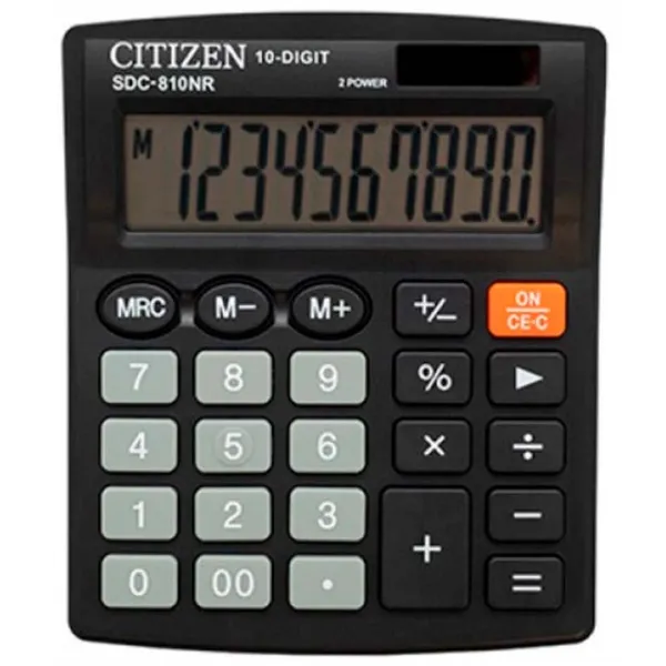 Calculatoare de birou Citizen SDC 810 NR Pentru contabilitate /  photo 1