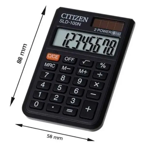 Calculatoare de birou Citizen SLD 100 NR Pentru contabilitate /  photo 2
