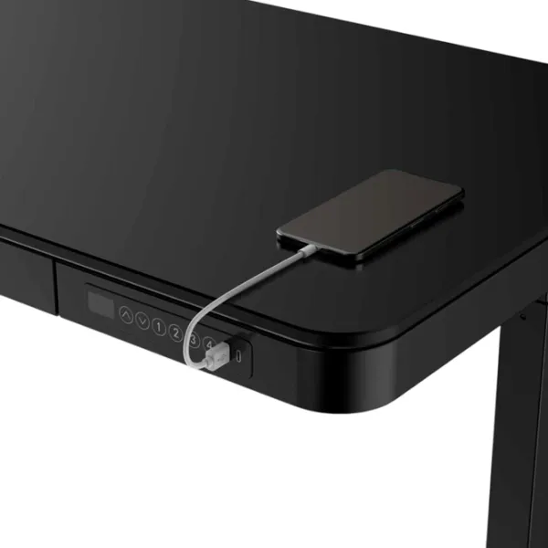 Masă de birou Flat UPGRADE SMART PAL/ Black photo 4 Masă de birou Flat UPGRADE SMART PAL/ Black photo 4