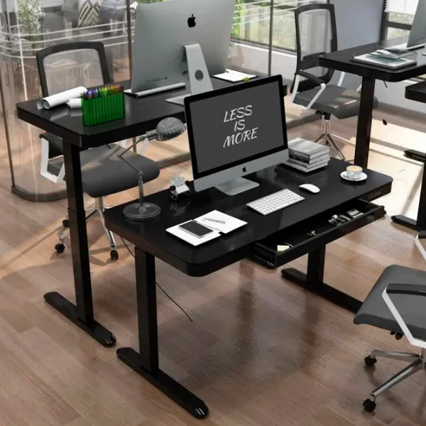 Masă de birou Flat UPGRADE SMART PAL/ Black photo 6 Masă de birou Flat UPGRADE SMART PAL/ Black photo 6