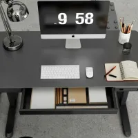 Masă de birou Flat UPGRADE SMART PAL/ Black photo 7