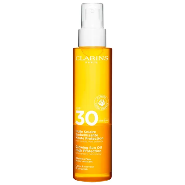 Spray de protecție solară CLARINS Sun Oil High Protection Transparent / 0.15l photo 1 Spray de protecție solară CLARINS Sun Oil High Protection Transparent / 0.15l photo 1