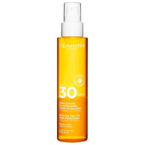 Spray de protecție solară CLARINS Sun Oil High Protection Transparent / 0.15l photo 1 Spray de protecție solară CLARINS Sun Oil High Protection Transparent / 0.15l photo 1