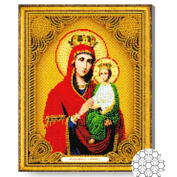 Mozaic Art Galery Premium Icoana Maicii Domnului Chezasa celor Pacatoși  /  photo 2 Mozaic Art Galery Premium Icoana Maicii Domnului Chezasa celor Pacatoși  /  photo 2