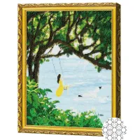 Мозайка Art Galery Premium Leagănul cu privire spre mare / photo 2