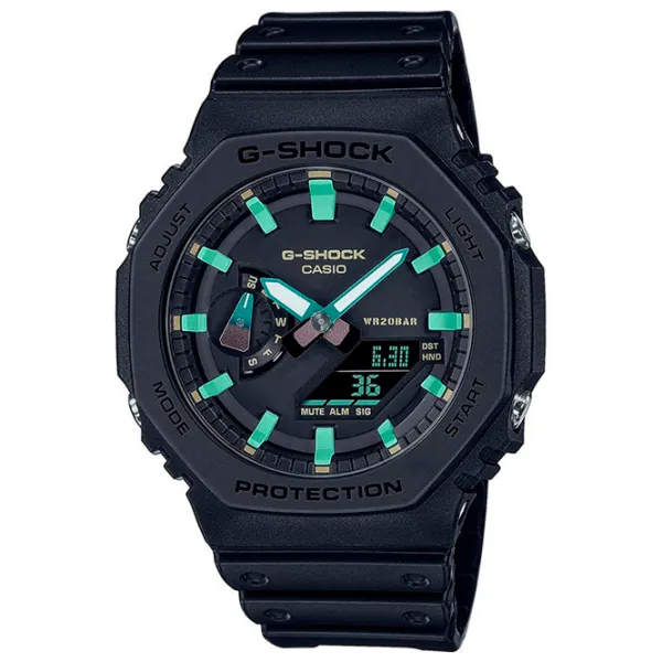 Наручные часы унисекс Casio GA-2100RC-1AER Кварцевый / 49 x 45 мм photo 1