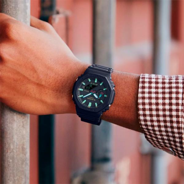 Наручные часы унисекс Casio GA-2100RC-1AER Кварцевый / 49 x 45 мм photo 3