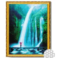Мозайка Art Galery Premium Cascada in peșteră / photo 2