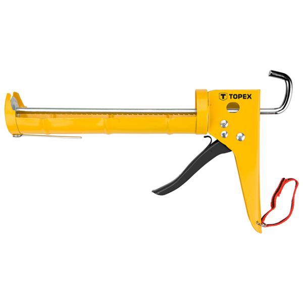 Pistol pentru silicon Topex 1817  Yelow photo 1