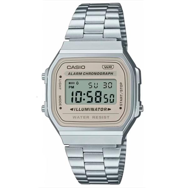 Ceas de mână unisex Casio A168WA-8AYES Cuarț / 38 x 36 mm photo 1