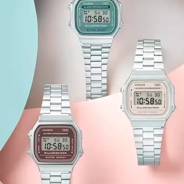 Ceas de mână unisex Casio A168WA-8AYES Cuarț / 38 x 36 mm photo 2