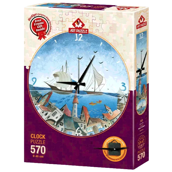 Puzzle Art Puzzle Water City 15+/ Numărul de piese: 570 photo 1