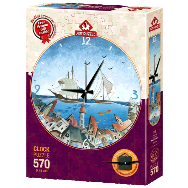 Puzzle Art Puzzle Water City 15+/ Numărul de piese: 570 photo 1