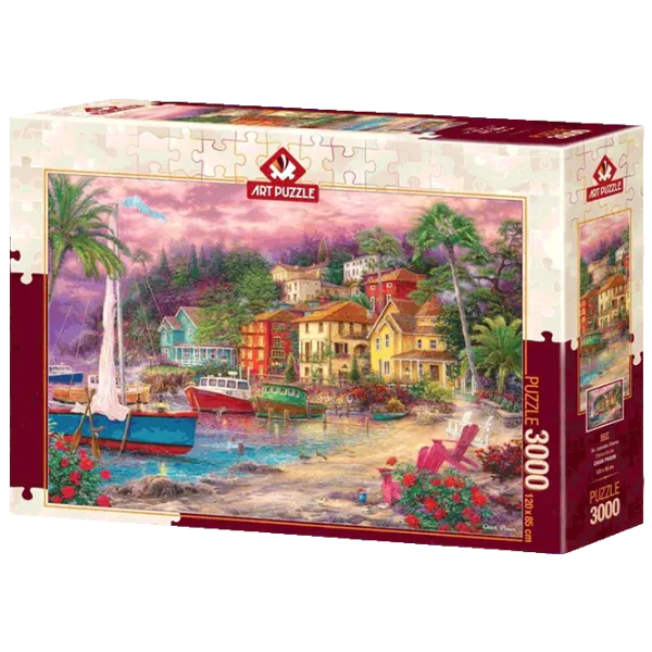 Puzzle Art Puzzle Magenta Shores 15+/ Количество деталей: 3000 photo 1