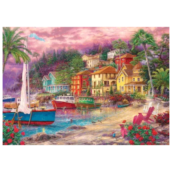 Puzzle Art Puzzle Magenta Shores 15+/ Количество деталей: 3000 photo 2