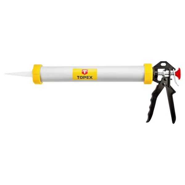 Pistol pentru silicon Topex 1813 Yelow photo 1
