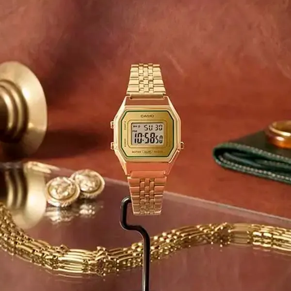 Наручные часы унисекс Casio LA680WEGV-9AEF Кварцевый / 34 x 29 мм photo 2