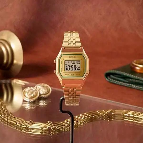 Наручные часы унисекс Casio LA680WEGV-9AEF Кварцевый / 34 x 29 мм photo 2