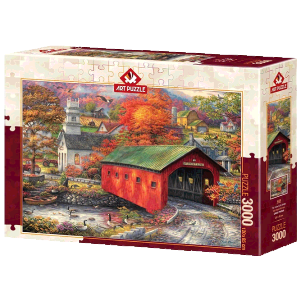 Puzzle Art Puzzle Bridge of Sweet Life 15+/ Количество деталей: 3000 photo 1