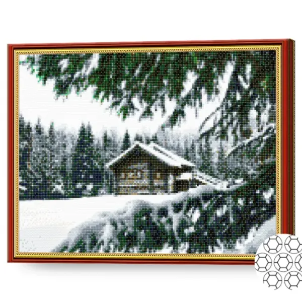 Мозайка Art Galery Premium Casuța iarna  /  photo 2 Мозайка Art Galery Premium Casuța iarna  /  photo 2